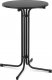 Royal Catering Stół stolik barowy okrągły wysoki składany śr. 70 cm wys. 110 cm czarny Stół stolik barowy okrągły wysoki składany śr. 70 cm wys. 110 cm czarny 2