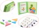 Książeczka magnetyczna układanka klocki 3D tangram 2