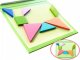 Książeczka magnetyczna układanka klocki 3D tangram 5