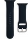 Hurtel Silicone Strap APS silikonowa opaska do Watch 8 / 7 / 6 / 5 / 4 / 3 / 2 / SE (41 / 40 / 38mm) pasek bransoleta do zegarka czarny 1