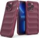 Hurtel Magic Shield Case etui do iPhone 13 Pro Max elastyczny pancerny pokrowiec burgundowy 25