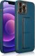Hurtel New Kickstand Case etui do iPhone 12 z podstawką niebieski 9