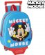 Mickey Mouse Clubhouse Plecak szkolny 3D z kółkami 705 Mickey Mouse Clubhouse Jasnoniebieski 1