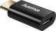 Adapter USB Hama USB-C - microUSB Czarny  (001783990000) 2