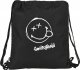 Smiley Worek na buty ze sznurkami Urban Flow Smiley Urban flow Czarny (35 x 40 x 1 cm) 1