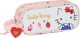 Piórnik Hello Kitty Torba szkolna Hello Kitty Happiness Girl Różowy Biały (21 x 8 x 6 cm) 1