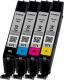 Tusz Canon oryginalny tusz CLI-571XL C/M/Y/BK + 50x PP-201 (0332C005) 2