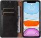 Magnet Strap Case etui do iPhone 12 pokrowiec portfel + mini smycz zawieszka czarny 5