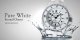 Zegarek ZEGAREK DAMSKI LONGBO - CHANNEL - white/gold (zx610a) 5