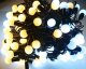 Lampki choinkowe 100 LED białe ciepło-zimne 4
