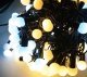 Lampki choinkowe 100 LED białe ciepło-zimne 5