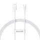 Kabel USB Baseus USB-A - USB-C 2 m Biały (CAYS001402) 1