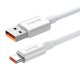 Kabel USB Baseus USB-A - USB-C 2 m Biały (CAYS001402) 2