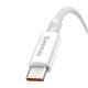 Kabel USB Baseus USB-A - USB-C 2 m Biały (CAYS001402) 4