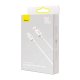 Kabel USB Baseus USB-A - USB-C 2 m Biały (CAYS001402) 5