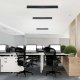 Lampa sufitowa V-TAC Oprawa LED Linear Natynkowa SAMSUNG CHIP 40W Czarna UGR 8