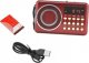 Radio MINI MAŁE RADIO PRZENOŚNE USB MICROSD AKUMULATOR 1
