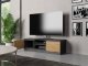 Topeshop Szafka RTV 120x40xH36 antracyt/artisan 1