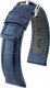 Hirsch Niebieski pasek skórzany 20 mm Grand Duke 02528080-2-20 (L) 1
