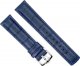 Hirsch Niebieski pasek skórzany 20 mm Grand Duke 02528080-2-20 (L) 2