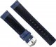 Hirsch Niebieski pasek skórzany 20 mm Grand Duke 02528080-2-20 (L) 3