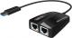Karta sieciowa Unitek USB - 2x RJ-45 Czarny (Y-3463) 1