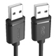 Kabel USB Unitek USB-A - USB-A 1.5 m Czarny (Y-C442GBK) 2