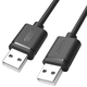Kabel USB Unitek USB-A - USB-A 1.5 m Czarny (Y-C442GBK) 4
