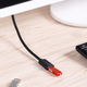 Kabel USB Unitek USB-A - USB-A 1.5 m Czarny (Y-C458GBK) 2