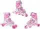 Rolki Raven Inlineskates Princess rekreacyjne regulowane różowe r. 34-37 1