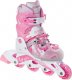 Rolki Raven Inlineskates Princess rekreacyjne regulowane różowe r. 34-37 2
