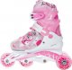 Rolki Raven Inlineskates Princess rekreacyjne regulowane różowe r. 34-37 5
