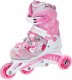 Rolki Raven Inlineskates Princess rekreacyjne regulowane różowe r. 34-37 6