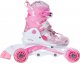 Rolki Raven Inlineskates Princess rekreacyjne regulowane różowe r. 34-37 8