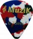 MuziK Kostki gitarowe 1 SZT kostka do gitar JAKOŚĆ 2