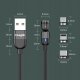 Kabel USB Karizo USB-A - USB-C + microUSB + Lightning 3 m Czarny (U76GK52I) 12