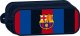 Piórnik F.C. Barcelona Piórnik Podwójny F.C. Barcelona Kasztanowy Granatowy (21 x 8 x 6 cm) 1