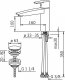 Bateria umywalkowa Oras CUBISTA BATERIA UMYWALKOWA 4