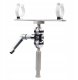 Nanlite Nanlite T12 holder for 1 tube with ball head yoke with swivel pin 1
