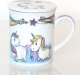 Cup&You Uroczy kubek z zaparzaczem w JEDNOROŻCE dla córki 1