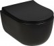 Zestaw kompaktowy WC Vilarte Miska Wisząca Czarna Mel Z/D 147-004-Lm 1