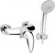 Bateria prysznicowa Deante Bat.Ultra Natrysk Bqu041M Chrom Deante 1