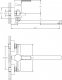 Bateria wannowa Sotbe Unicorn ścienne chrom (UNI-BWR-14259233) 3