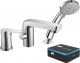 Bateria wannowa Sotbe Nea 3-otworowe chrom (NEA-BS3-60253488) 1
