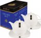 Richmont Herbata Richmont Earl Grey Blue 50x4g z 2 porcelanowymi kompletami Duo 1