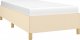 vidaXL vidaXL Rama łóżka, kremowa, 90x200 cm, tapicerowana tkaniną 3