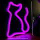 Kinkiet Forever Light Neon LED KOT różowy Bat + USB FLNEO4 Forever Light 4