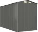 vidaXL vidaXL Szopa ogrodowa, jasnoszara, 192x357x223cm, stal galwanizowana 6
