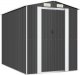 vidaXL vidaXL Szopa ogrodowa, antracytowa, 192x274x223 cm, stal galwanizowana 2