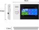 Huxgo Bezprzewodowy alarm 2G GSM + WiFi - HXA007 R9 + syrena bezprzewodowa 120 db 3